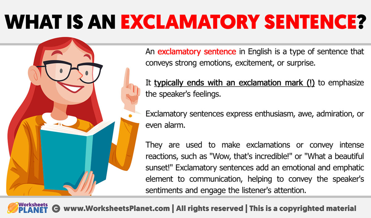 What Is An Exclamatory Sentence | Definition