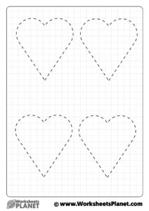 Tracing Drawings Worksheets