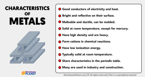 characteristics of metals essay