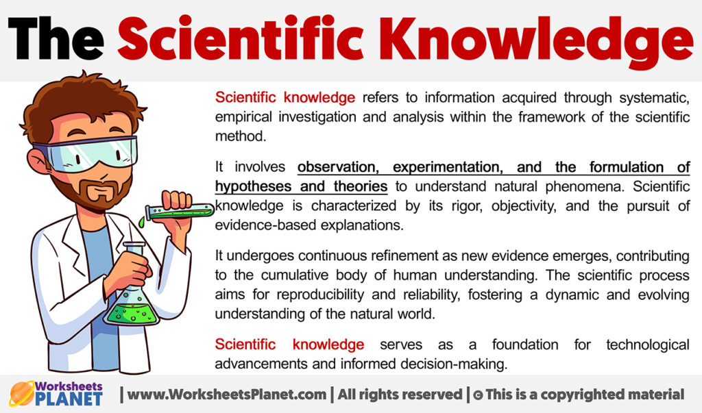 scientific knowledge thesis