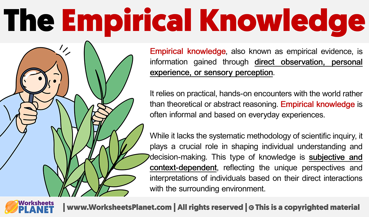 What Is Empirical Knowledge