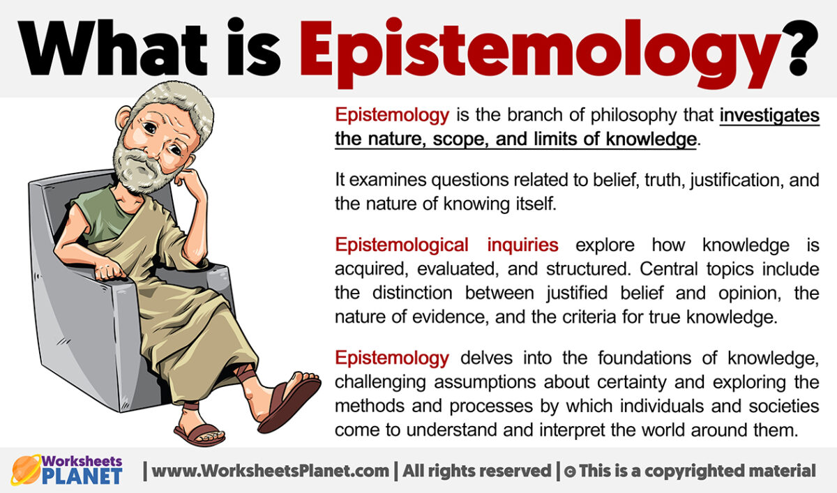 What Is Epistemology | Definition Of Epistemology