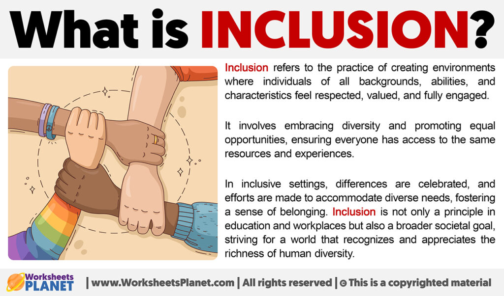 what is representation and inclusion