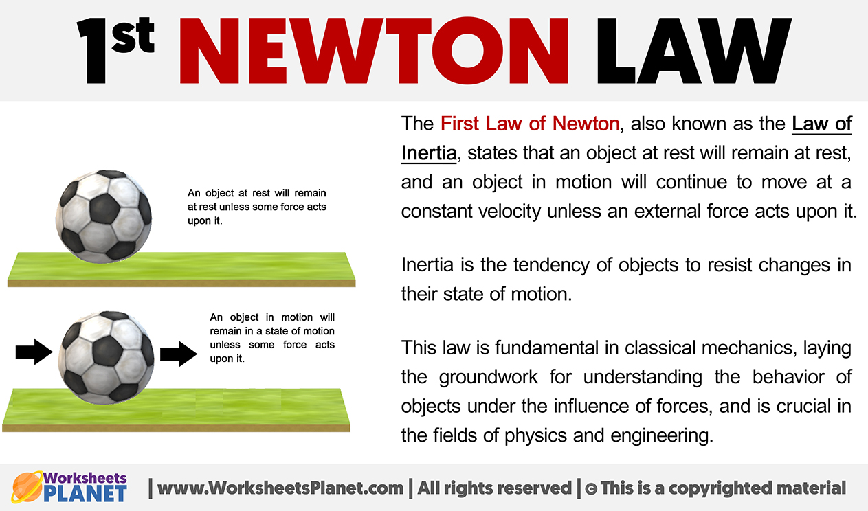 First Newton Law