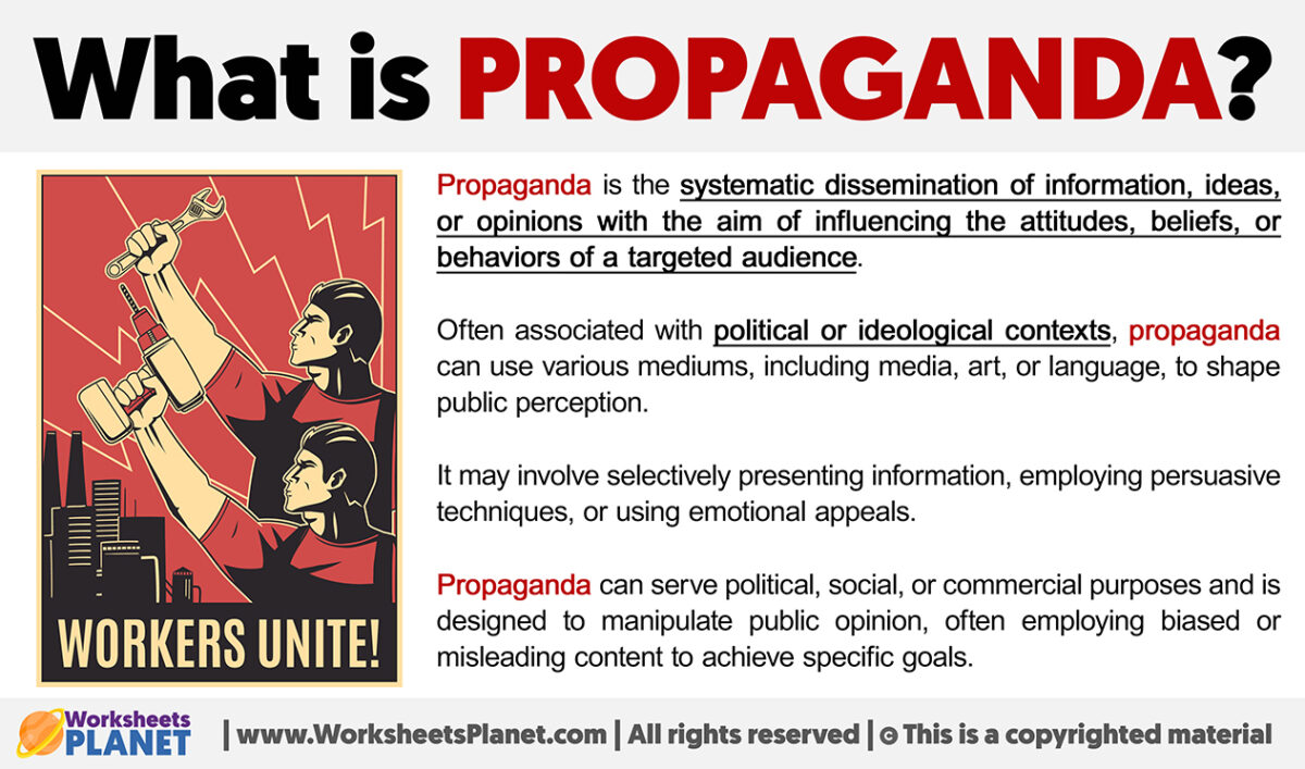 What Is Propaganda History Simple Definition