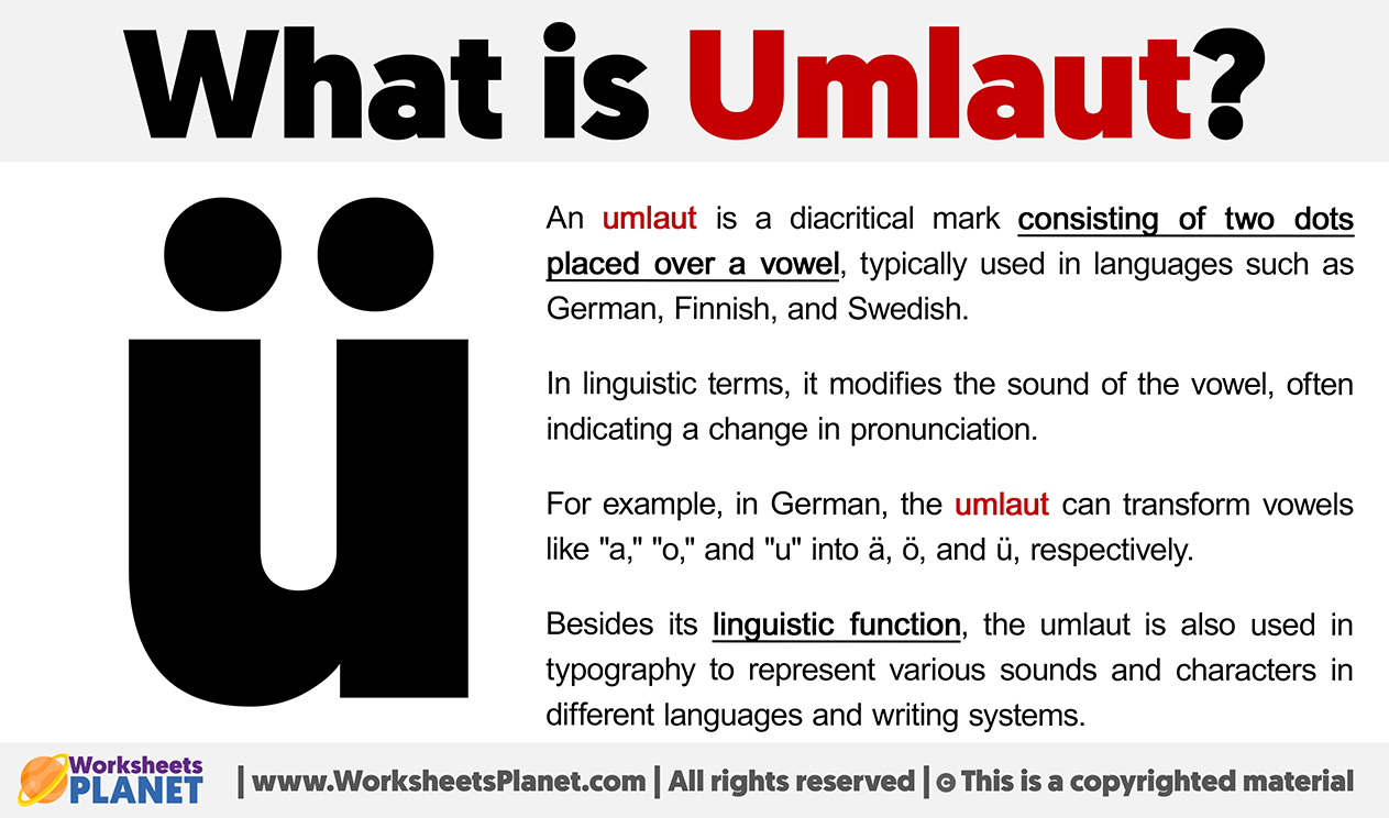 What Is Umlaut