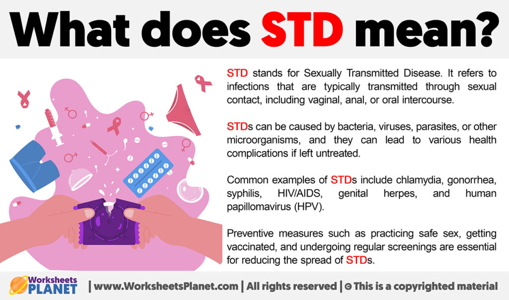 What does STD mean 