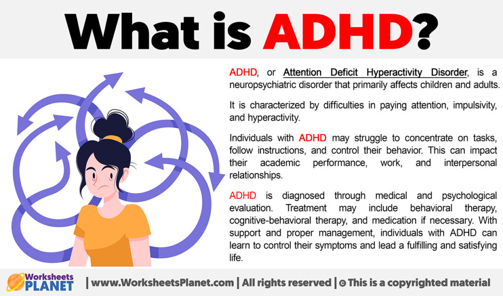 What Is ADHD | Definition Of ADHD