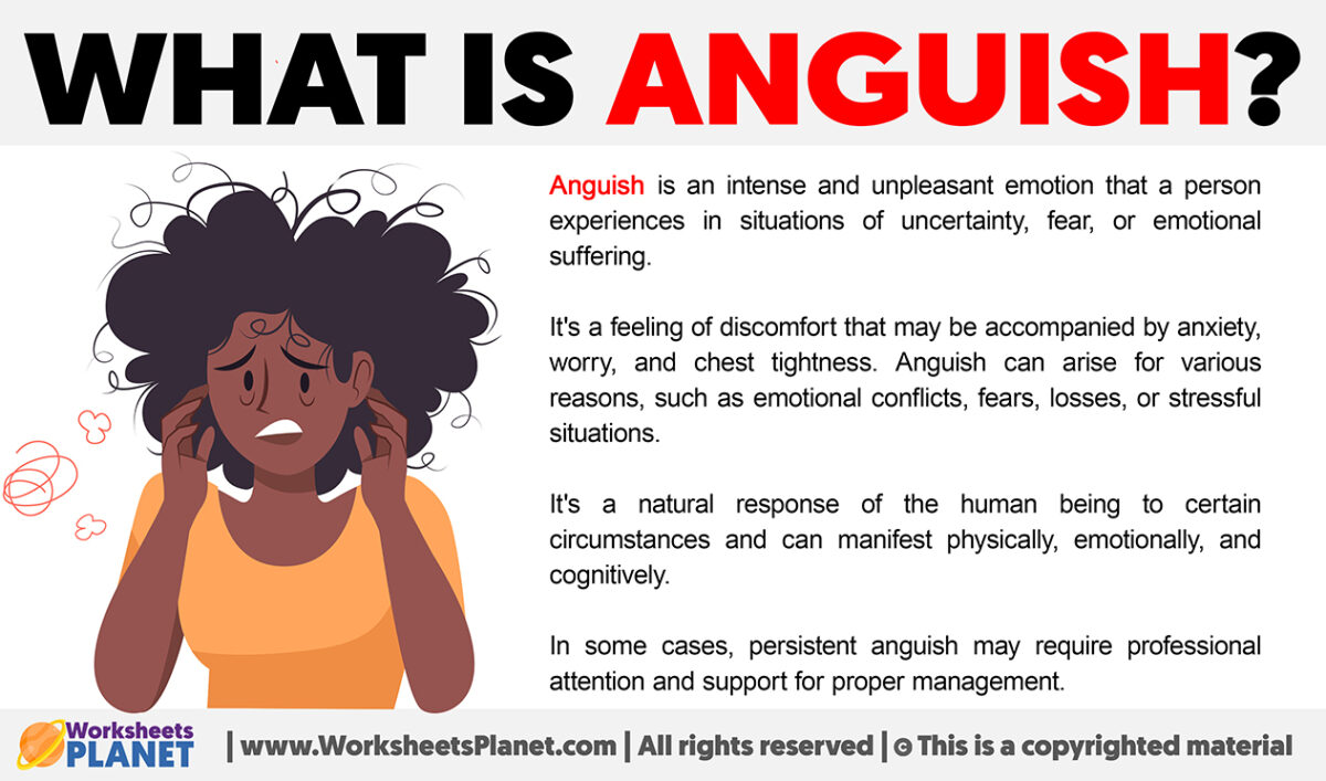 What is Anguish | Definition of Anguish