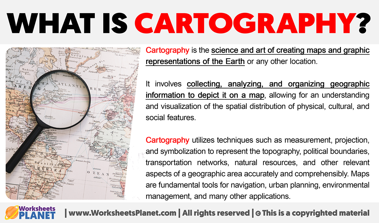 What is Cartography Definition of Cartography