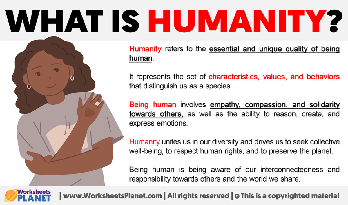 definition essay about humanity