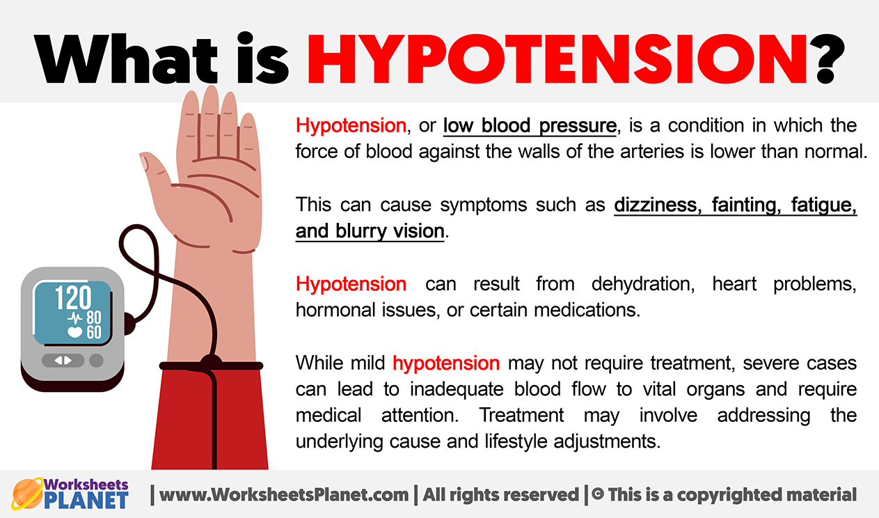 What Is Hypotension