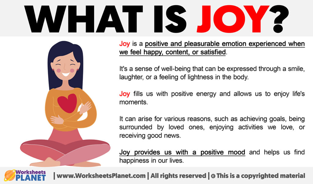 What is Joy Definition of Joy