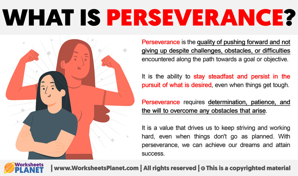 What Is Perseverance | Definition Of Perseverance