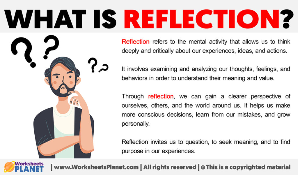 What Is Reflection | Definition Of Reflection