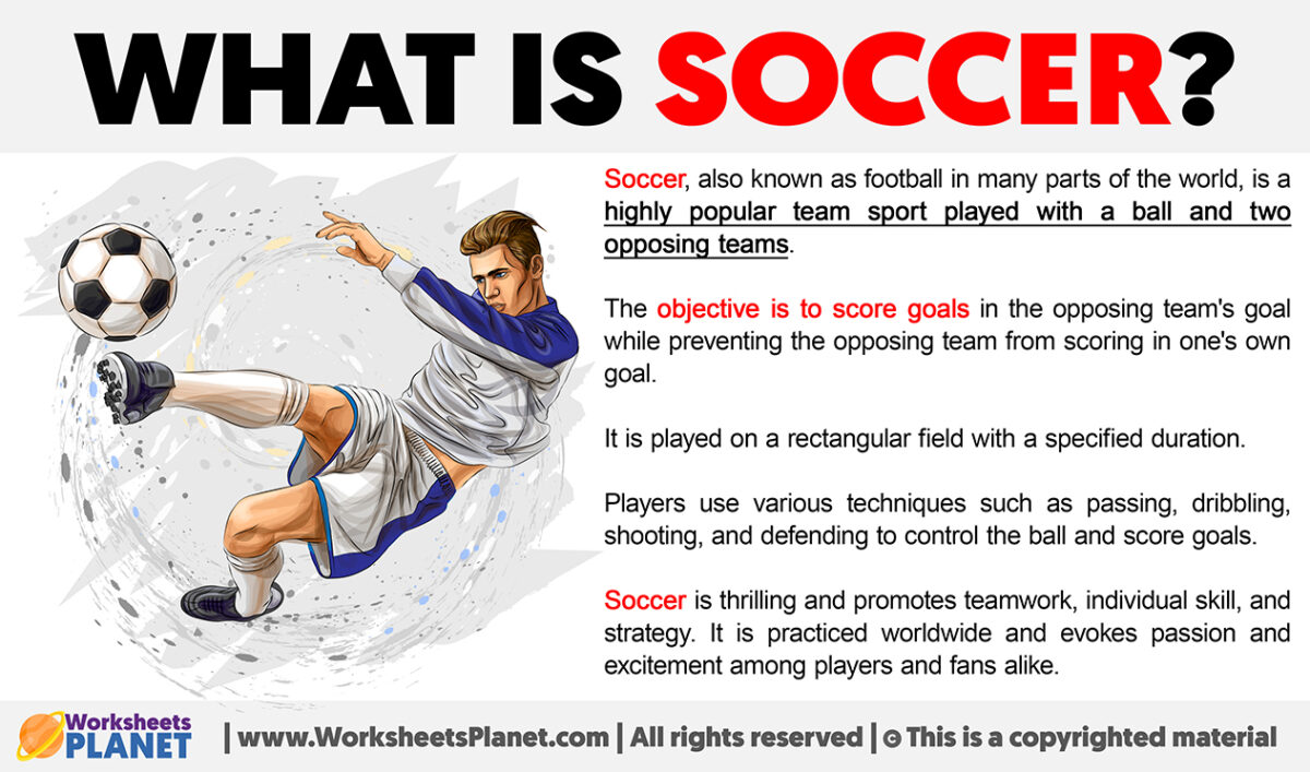 What is Soccer | Definition of Soccer