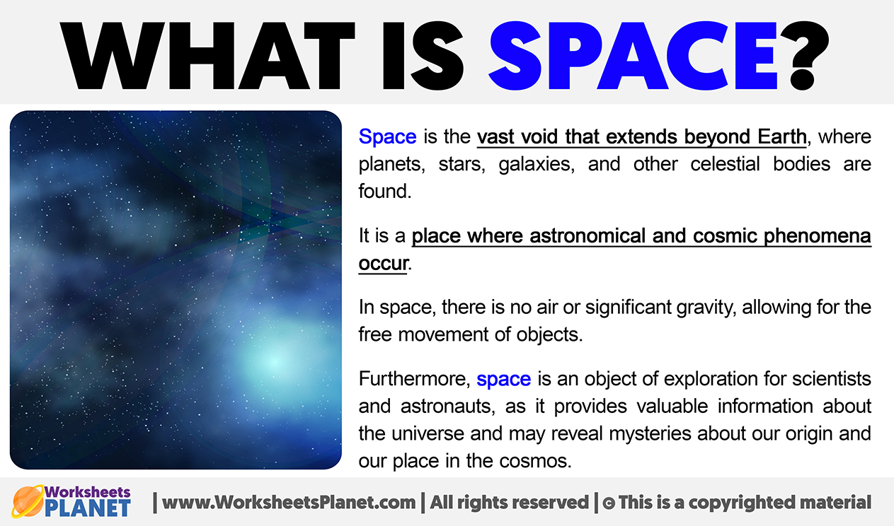 What is Space Definition of Space