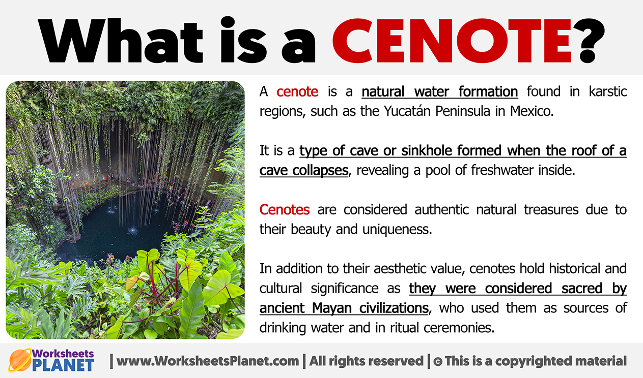 What Is A Cenote