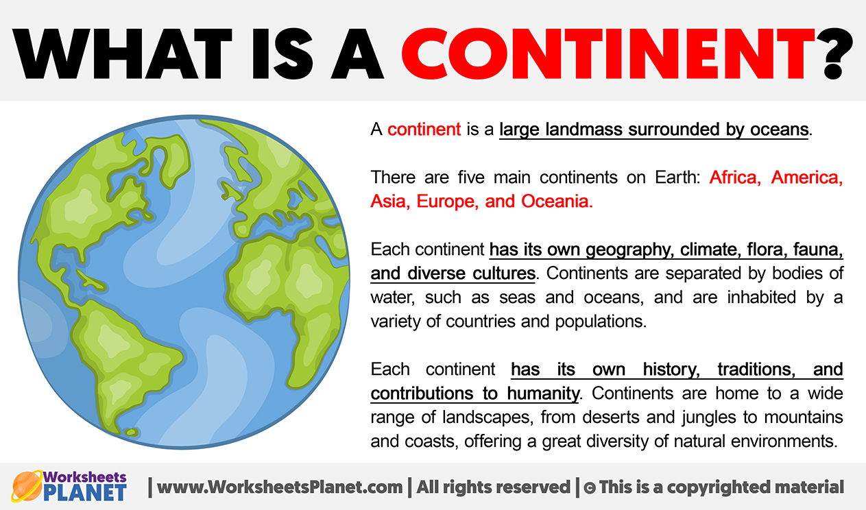 What Is A Continent