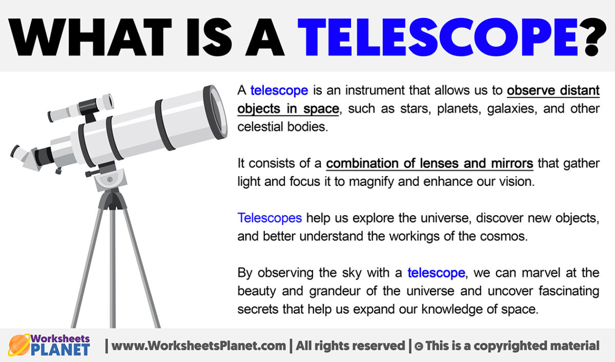 What is a Telescope Definition of Telescope