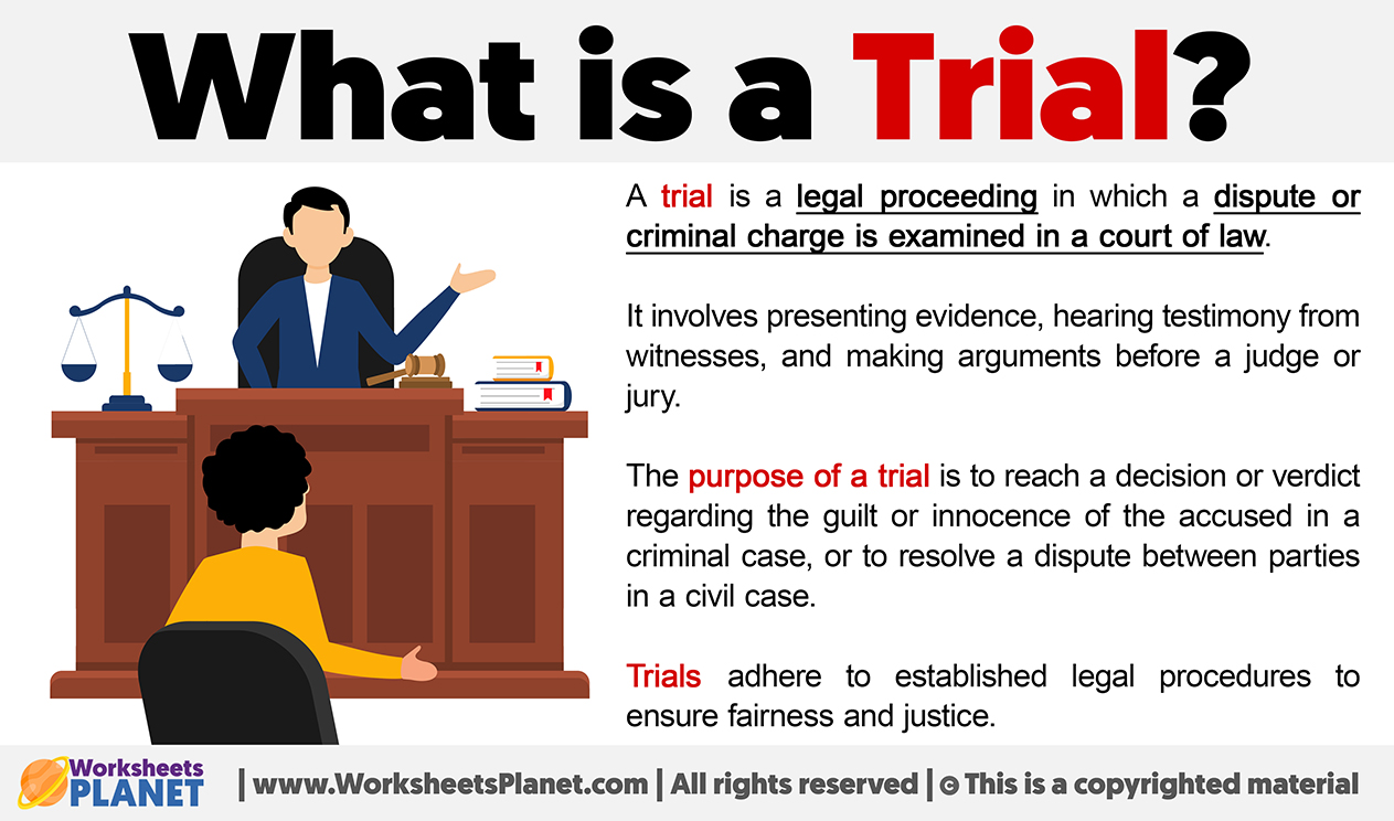 What Is A Trial Definition Of Trial