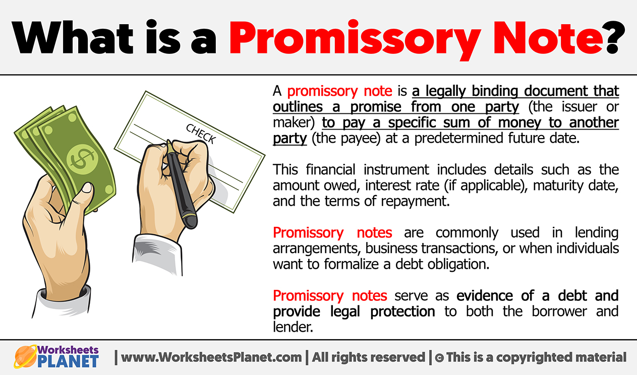 What Is A Promissory Note