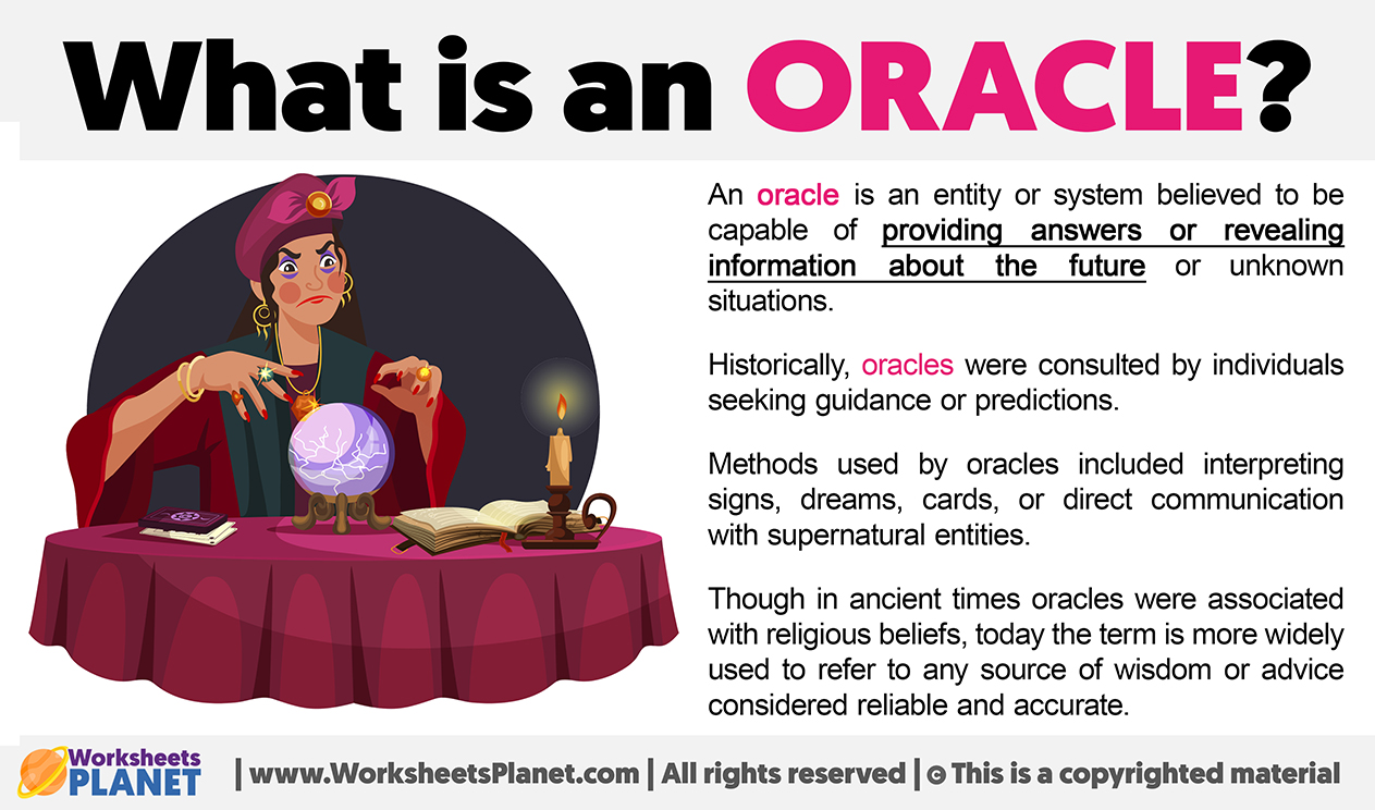 What Is An Oracle
