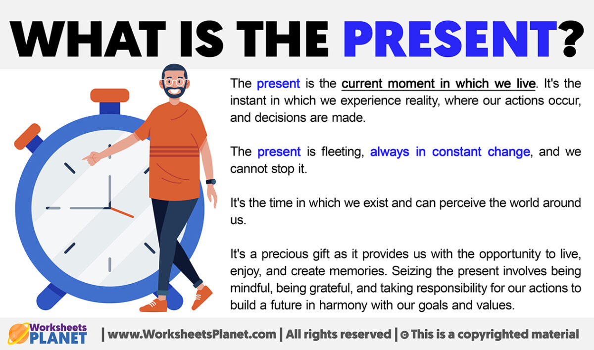 what-is-the-present-definition-of-present