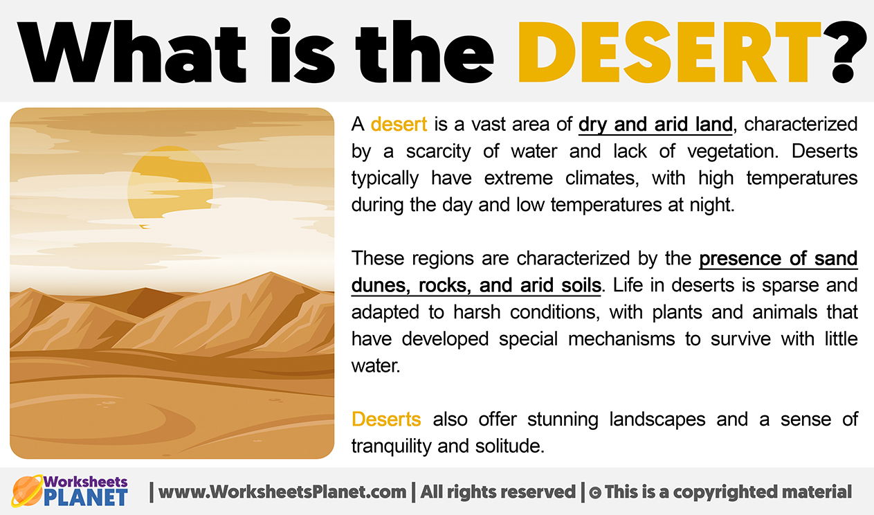 What Is The Desert