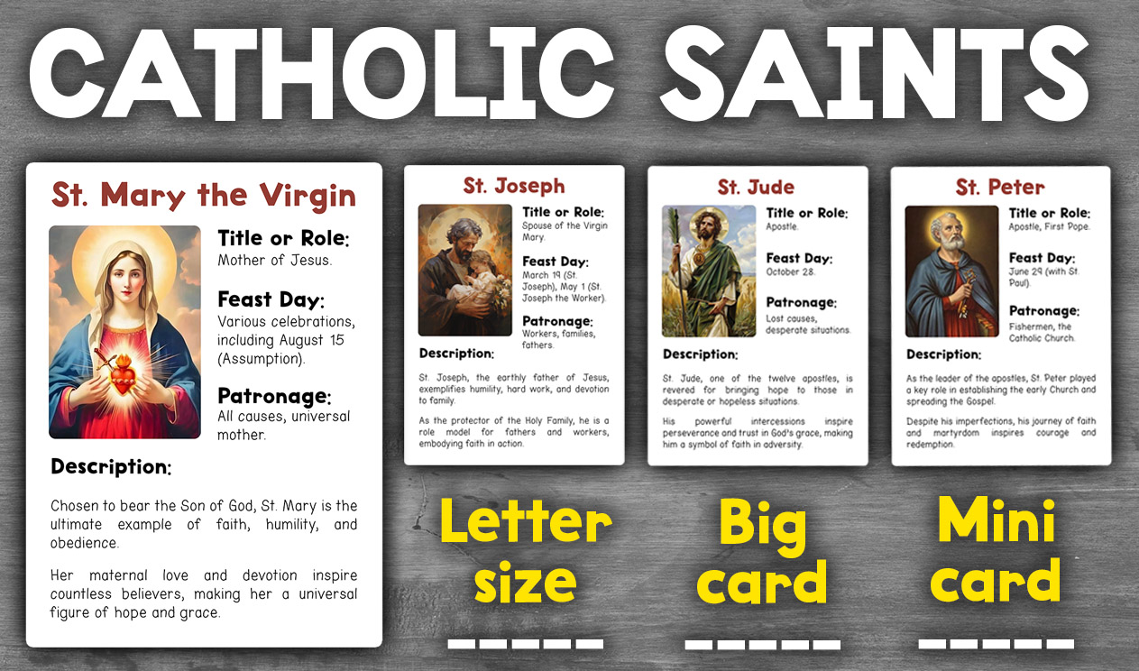 Catholic Saints For Kids