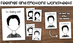 Feelings And Emotions Worksheets For Kids