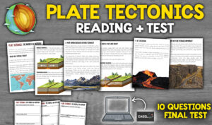 Plate Tectonics Reading Comprehension