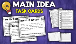 Main Idea Activities