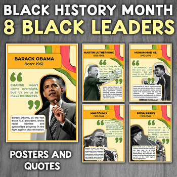 Black History Month Posters