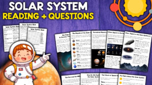 Solar System Reading Coprehension And Questions